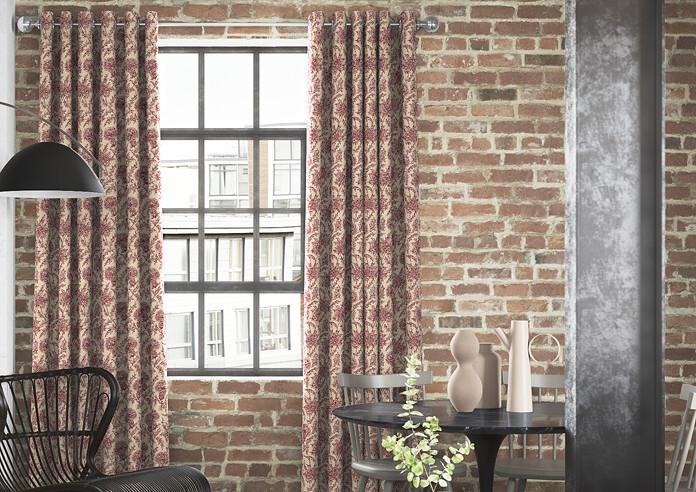 Carlina, Garnet - Made to Measure Curtains - Image 3